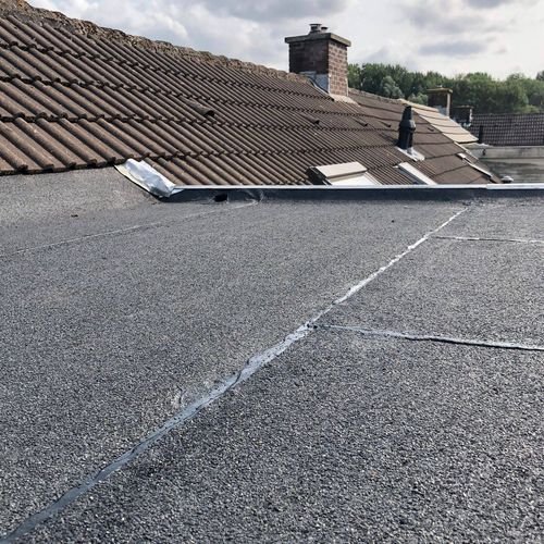 Nieuw plat dak gelegd in Amsterdam Nieuw plat dak gelegd in Amsterdam